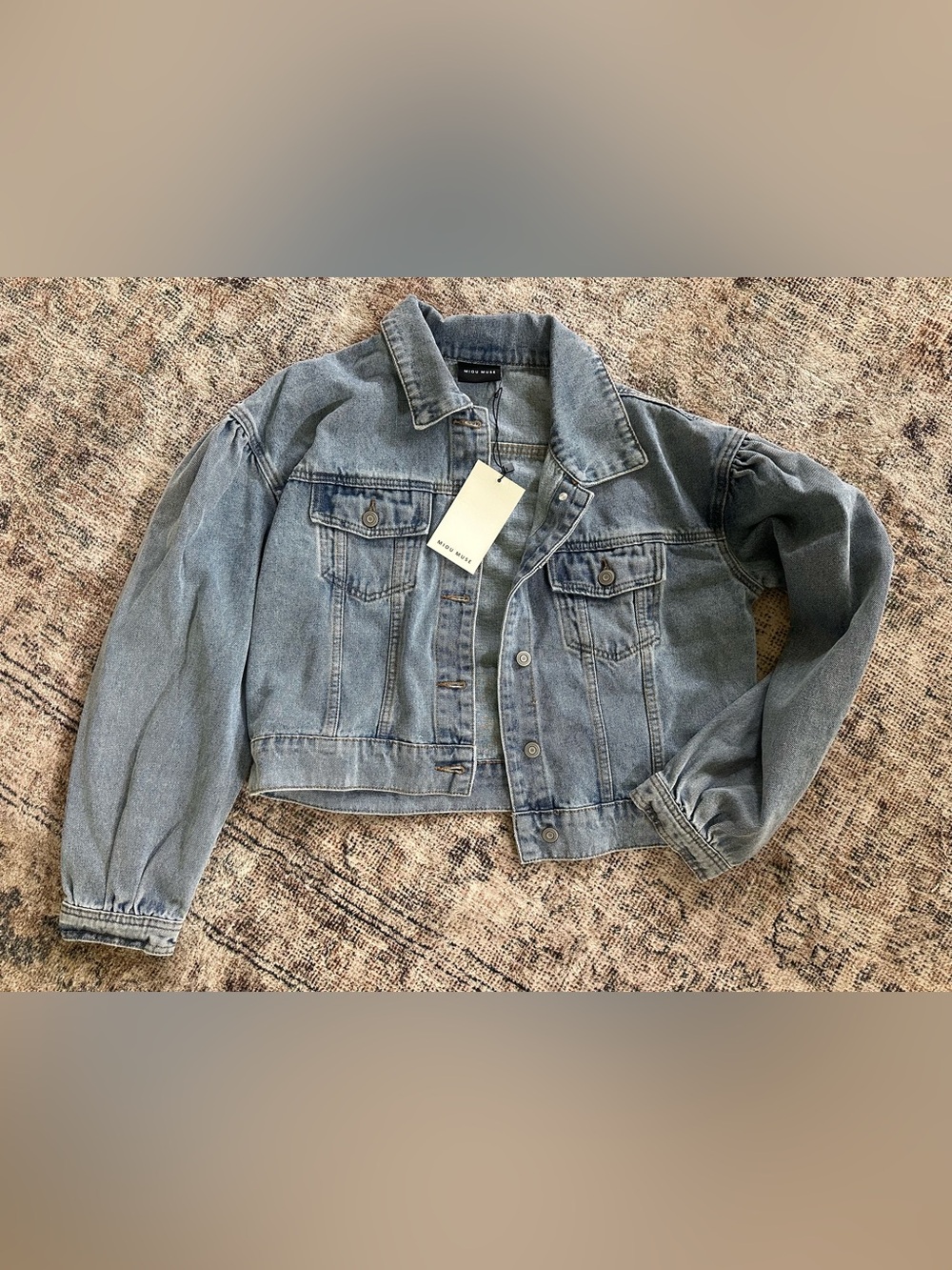Miou Muse Jean Jacket small